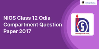 NIOS Class 12 Odia Compartment Question Paper 2017 with Answer Key